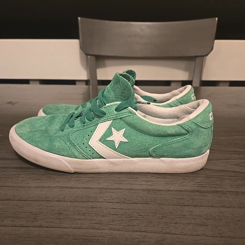Converse Kids' Teal Sneakers Converse Unisex Checkpoint Pro Low Green/White Men'